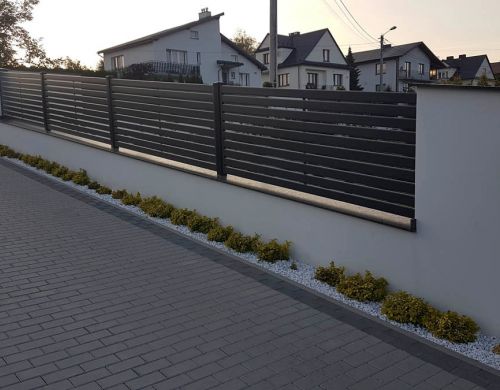nowoczesne ogrodzenie aluminiowe tarnow