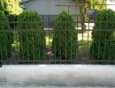 kute ogrodzenie malowane proszkowo